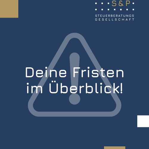 Verpass keine Fristen mehr! ⏰📌
Wir sorgen dafür, dass alles pünktlich erledigt wird, zuverlässig und mit Weitblick!...