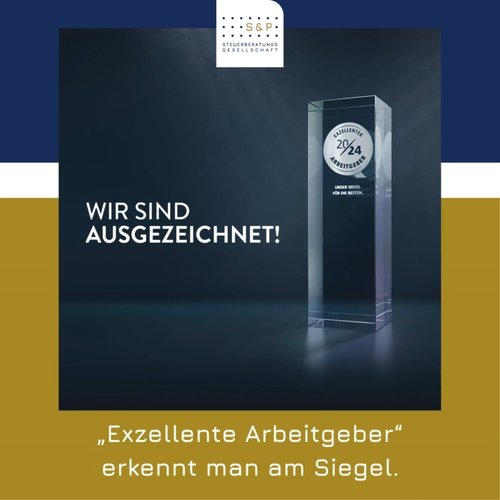 🏅 „Exzellenter Arbeitgeber 2024“! 🏅

So dürfen wir uns heute, zum vierten Mal in Folge, nennen. 🥳 
Und zwar mit Brief...