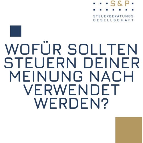 Wofür sollen Steuern eingesetzt werden? 🤔
Mehr Schulen bauen, Straßen reparieren, Ärzte unterstützen oder doch lieber...