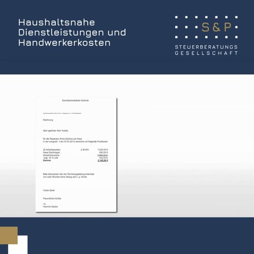 Ob Reinigungskraft, Gartenpflege oder Renovierung – viele Leistungen rund um Haus und Wohnung lassen sich steuerlich...