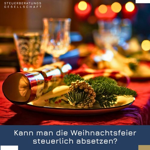 Die besinnliche Zeit naht und viele Unternehmen planen ihre Weihnachtsfeier. Doch wusstest Du, dass Du die Kosten dafür...